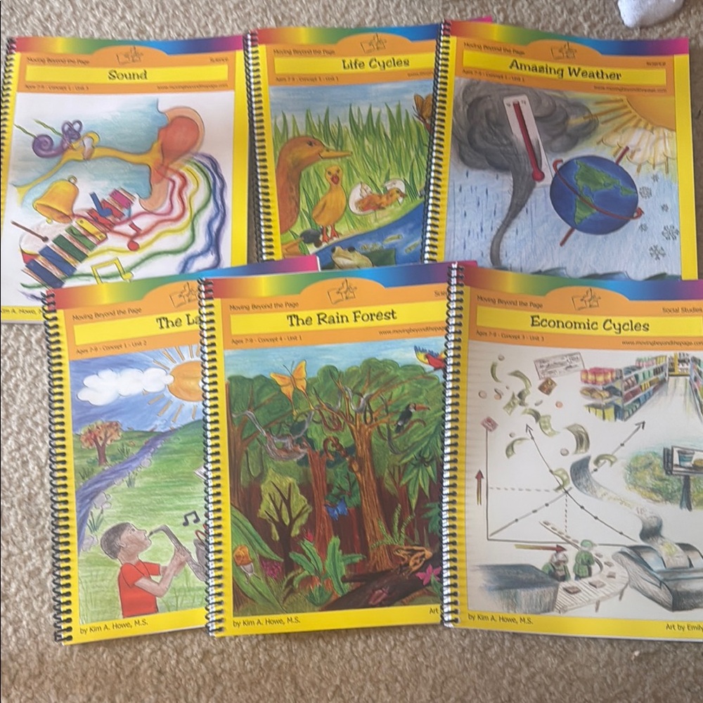 Moving Beyond The Page Homeschool workbooks